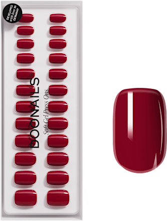 Künstliche Nägel Press Ons Short Square Love Paris  Doonails