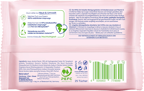 Mizellen-Reinigungstücher Design Edition NIVEA