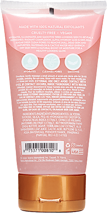Exfoliant pentru față cu pepene verde și cactus Tree Hut
