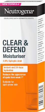 Hydratačný pleťový krém Clear & Defend s kyselinou salicylovou Neutrogena