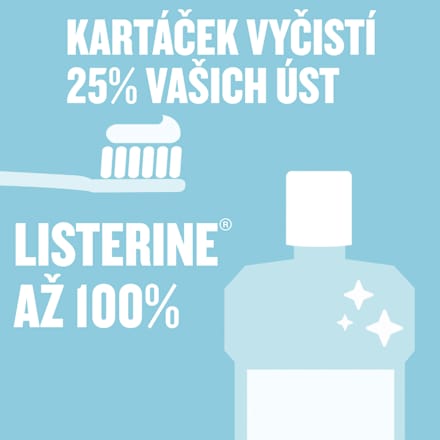 Ústna voda Cool Mint Mild Taste Listerine