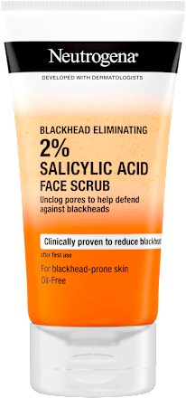Čistiaci pleťový peeling Blackhead Eliminating s kyselinou salicylovou Neutrogena