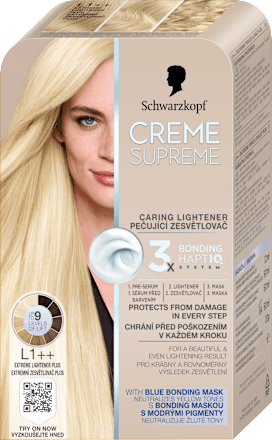 Zosvetľovač na vlasy Extreme Plus L1++ Schwarzkopf CREME SUPREME