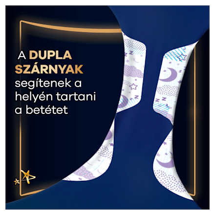 Egészségügyi betét Ultra Secure Night Extra, 5-ös méret, nagy kiszerelés always