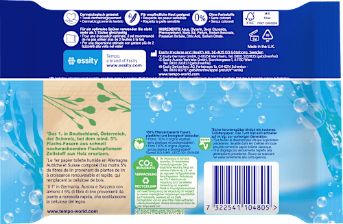 Feuchtes Toilettenpapier Mein Verwöhnmoment Sea Minerals Tempo