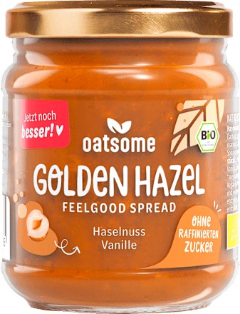 Haselnussmus Golden Hazel oatsome