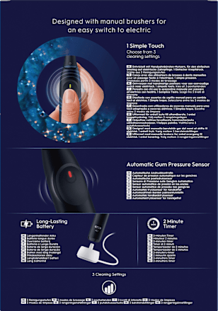 Elektrische Zahnbürste iO Series 2 Night Black + Calm Pink Oral-B