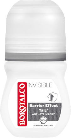 Deodorant roll-on Invisible Borotalco