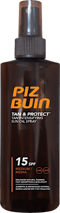 Spray pentru accelerarea bronzului SPF 15 PIZ BUIN