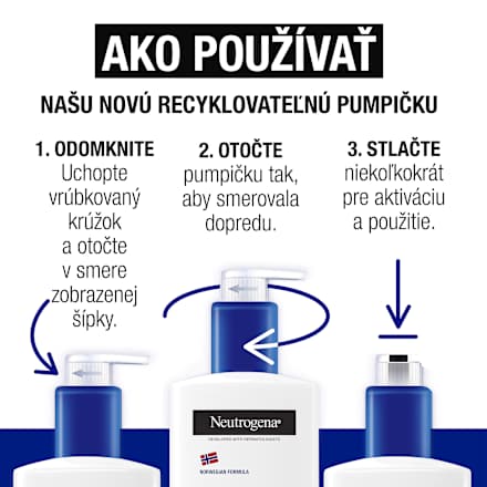 hĺbkovo hydratačné telové mlieko Neutrogena