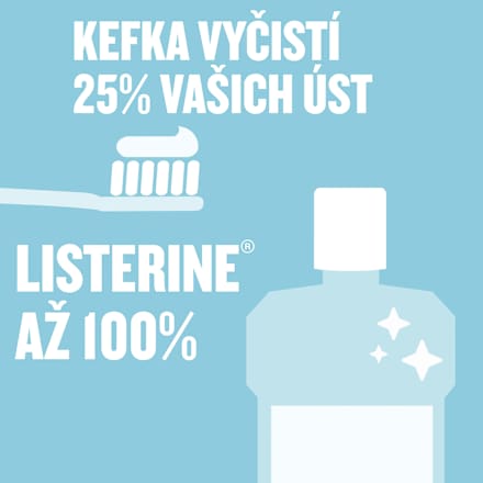 Ústna voda Cool Mint Mild Taste Listerine