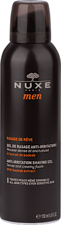 men gel za brijanje protiv iritacija kože NUXE