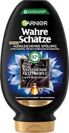 Conditioner Anziehende Aktivkohle & Schwarzkümmelöl Wahre Schätze