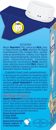 Kindermilch Pronutra ab 1 Jahr Aptamil