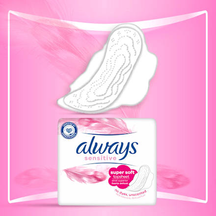 Egészségügyi betét Sensitive, 2-es méret, super always