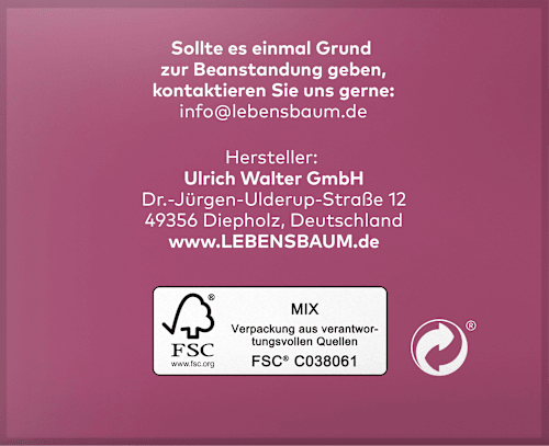 Früchtetee &quot;Zeit für Dankbarkeit&quot; (20 Beutel) LEBENSBAUM