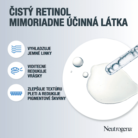 Pleťové sérum proti vráskam Retinol Boost Neutrogena