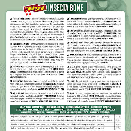 Kausnack Hund Insecta Bone mit Insekten, big (2 Stück) DeliBest