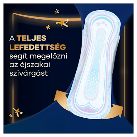 Egészségügyi betét Ultra Secure Night, 4-es méret, nagy kiszerelés always