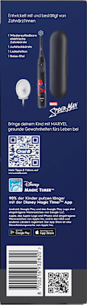 Elektrische Zahnbürste iO Kinder Spiderman mit Reiseetui, ab 6 Jahren Oral-B