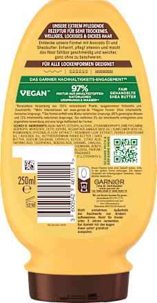 Conditioner Avocado-Öl & Sheabutter  Wahre Schätze