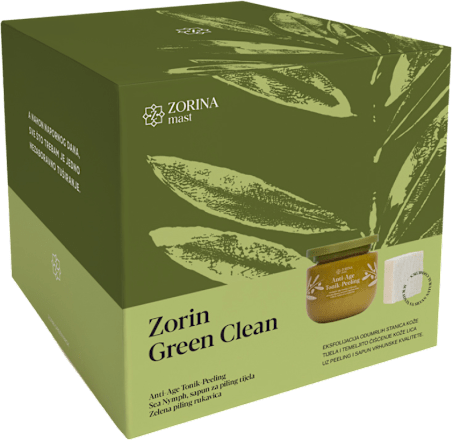 Poklon-paket Green Clean ZORINA mast