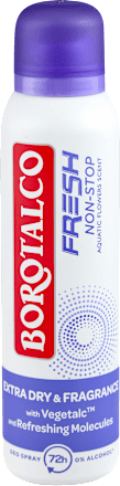 FRESH NON-STOP dezodorans u spreju Borotalco