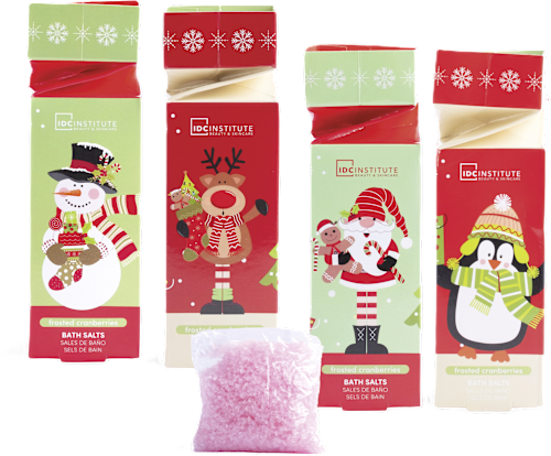 Poklon-paket sol za kupanje Christmas, više vrsta IDC INSTITUTE