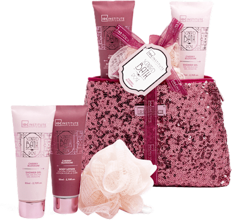 Poklon-paket Scented Bath Cherry Blossom IDC INSTITUTE