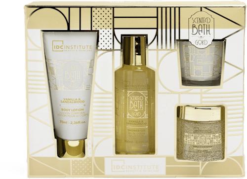 Poklon-paket Scented Bath Gold IDC INSTITUTE
