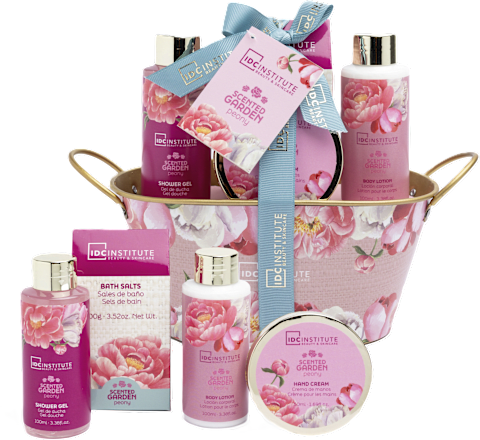 Poklon-paket u metalnoj košari Scented Garden IDC INSTITUTE