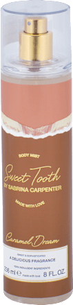 Dámsky telový sprej Sweet Tooth - Caramel Dream SABRINA CARPENTER