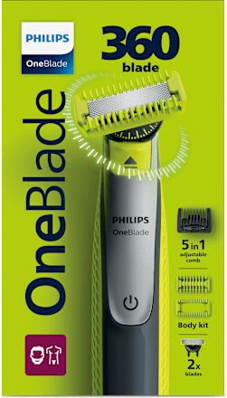 360 hibrid borotva, 5in1, QP2834/23 PHILIPS OneBlade
