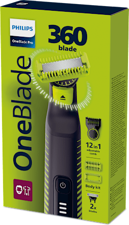 360 hibrid borotva, 12in1, QP6507/23 PHILIPS OneBlade