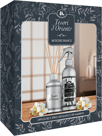 Set diffusore e spray aromatico per ambienti assort. Tesori d'Oriente