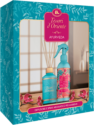 Set diffusore e spray aromatico per ambienti assort. Tesori d'Oriente
