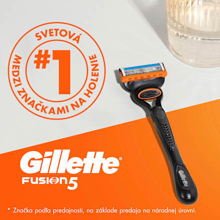 Náhradné holiace hlavice Fusion5 Gillette