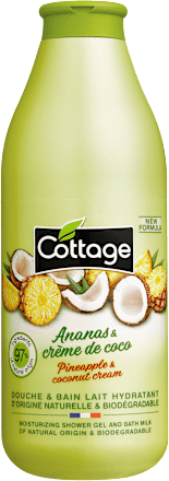 Душ гел за тяло Pineapple & Coconut cream Cottage