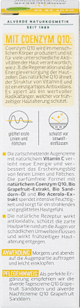 Augencreme Q10 Bio-Grapefruit & Bio-Sanddorn alverde NATURKOSMETIK