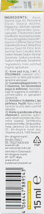 Krema za oči s 1 % vitamina C alverde NATURKOSMETIK