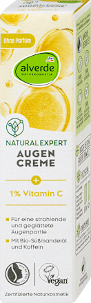 Szemkörnyékápoló krém Natural Expert, 1% C-vitaminnal alverde NATURKOSMETIK