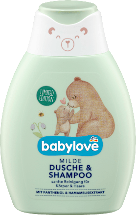 Detský sprchovací gél a šampón babylove