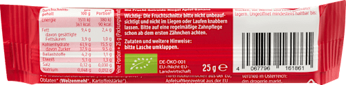 Био плодов бар ябълка и банан, 1+г dmBio