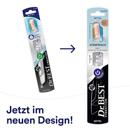 Zahnbürste Vibration Atemfrisch mittel sortiert Dr. Best
