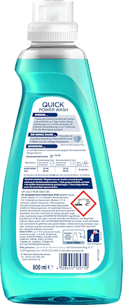 Detergent za pranje perila QUICK POWER WASH Sport  Dr.Beckmann