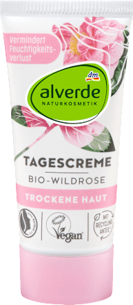Tagescreme Wildrose Reisegröße alverde NATURKOSMETIK