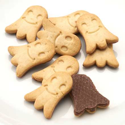 Био шоколадови бисквити от спелта Хелоуин dmBio