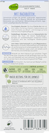 7-napos ampullakúra Bach-virágkivonatokkal, minden bőrtípusra alverde NATURKOSMETIK