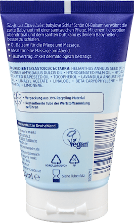 Otroški nočni oljni balzam sensitive babylove