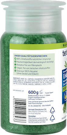 Badesalz Meeressalz Erkältungszeit tetesept